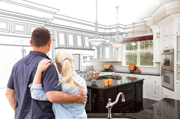 Professional Kitchen Remodeling technician working in Glyndon, MD